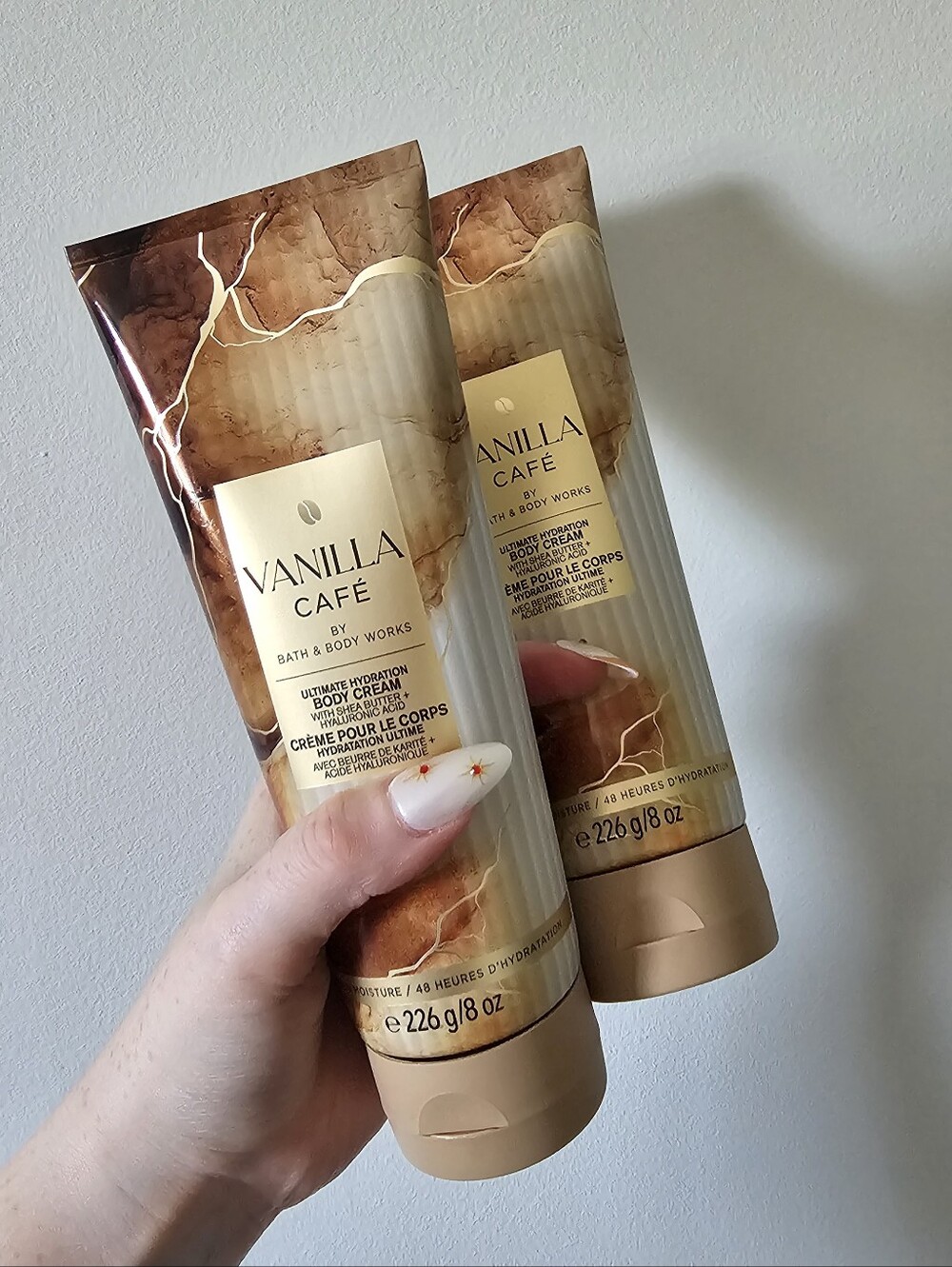 Bath & Body Works Vanilla Café Body Cream Lotion 2 Pieces